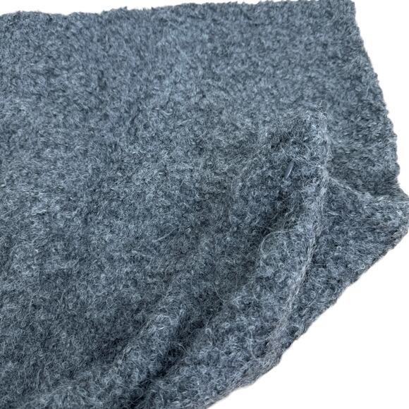 RH Restoration Hardware Suri Alpaca Textured Boucle Pillow Cover Square Gray - Picture 6 of 10